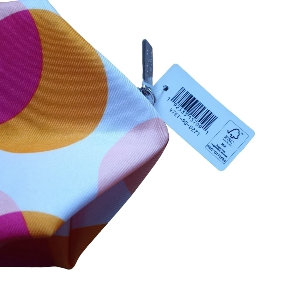 Clinique X Pop Retro Artsy Make Up Bag Mini Pouch New